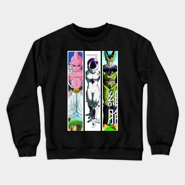 Dragonball z villains Crewneck Sweatshirt by 10thstreet